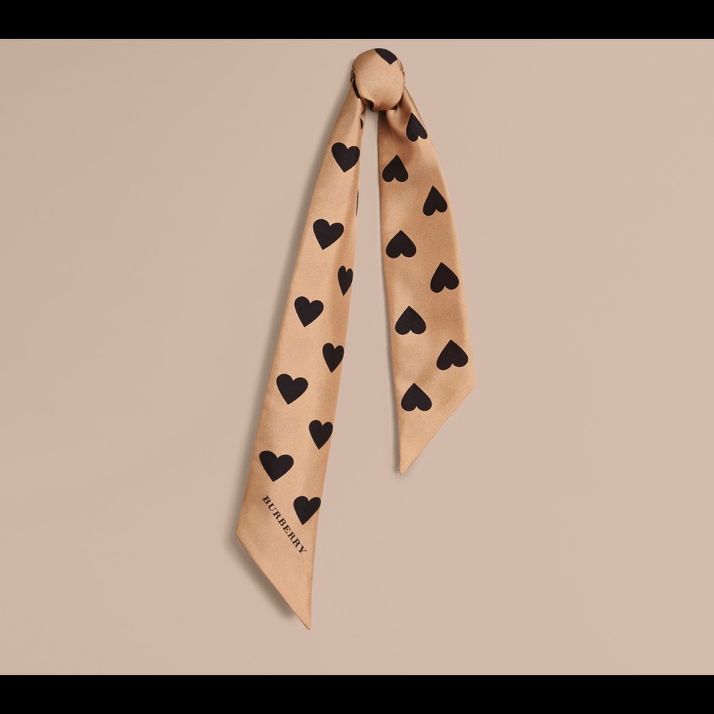 Burberry silk scarf